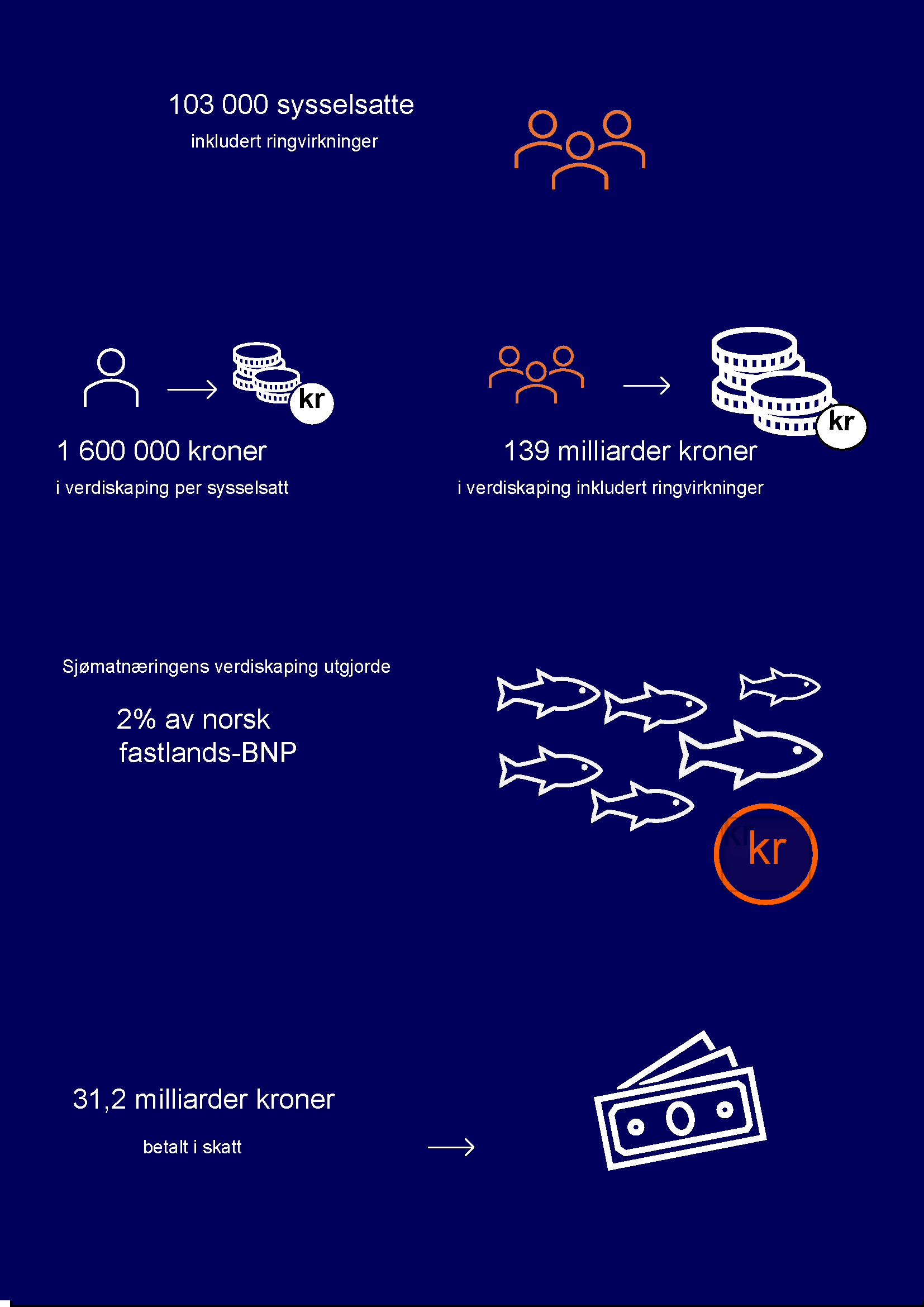 Bildet viser hovedtall fra rapporten i infografikk-format.
